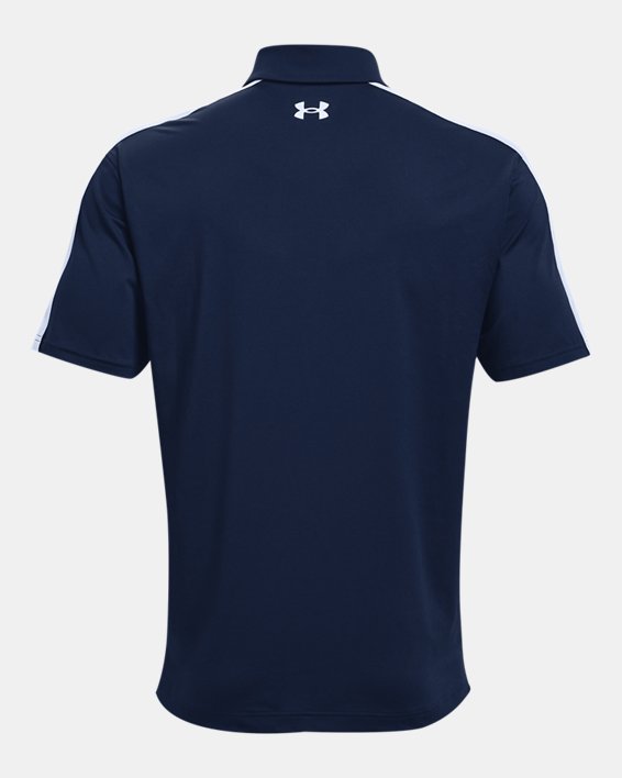 Men's UA Tee To Green Blocked Polo in Blue image number 5